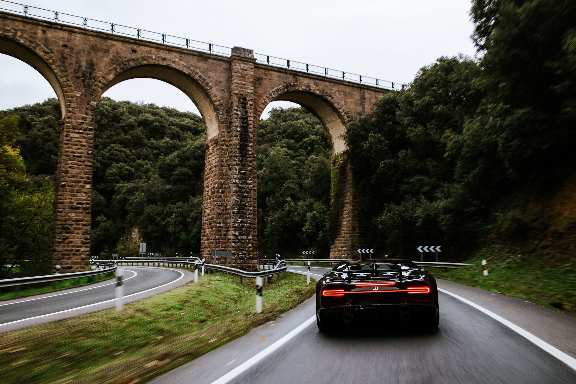 Day 4 of the Bugatti Grand Tour Europe 2023, road to Cristóbal Balenciaga Museum.